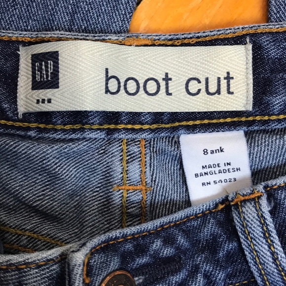 Gap Medium Wash Ankle Bootcut Jeans - Picture 5 of 6